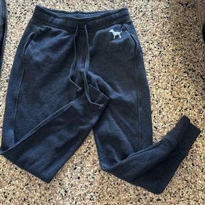 Dark gray joggers PINK